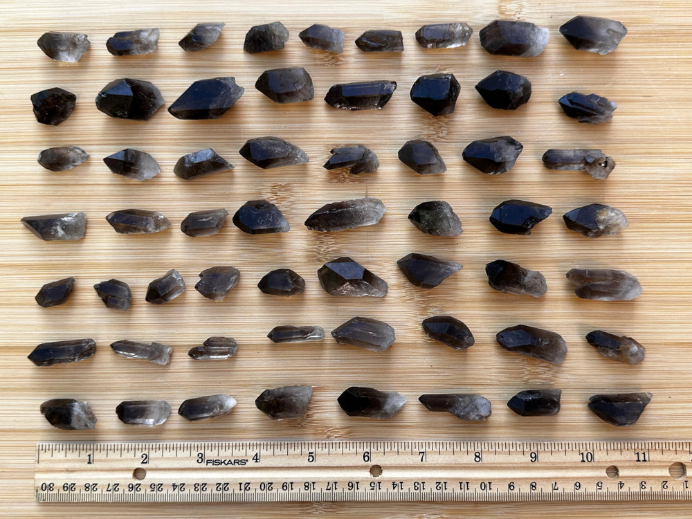 GAF TREASURES Smoky Quartz Point suitable for mindful meditation and grounding rituals