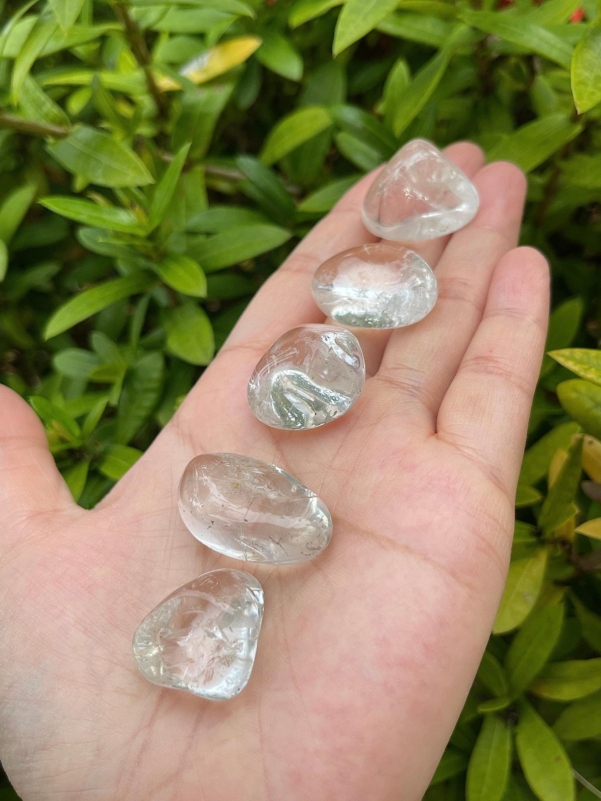 GAF TREASURES varied-shape clear quartz – natural patterns for display and energy work.