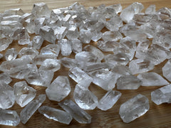 GAF Treasures raw quartz point designed for energy work and grids