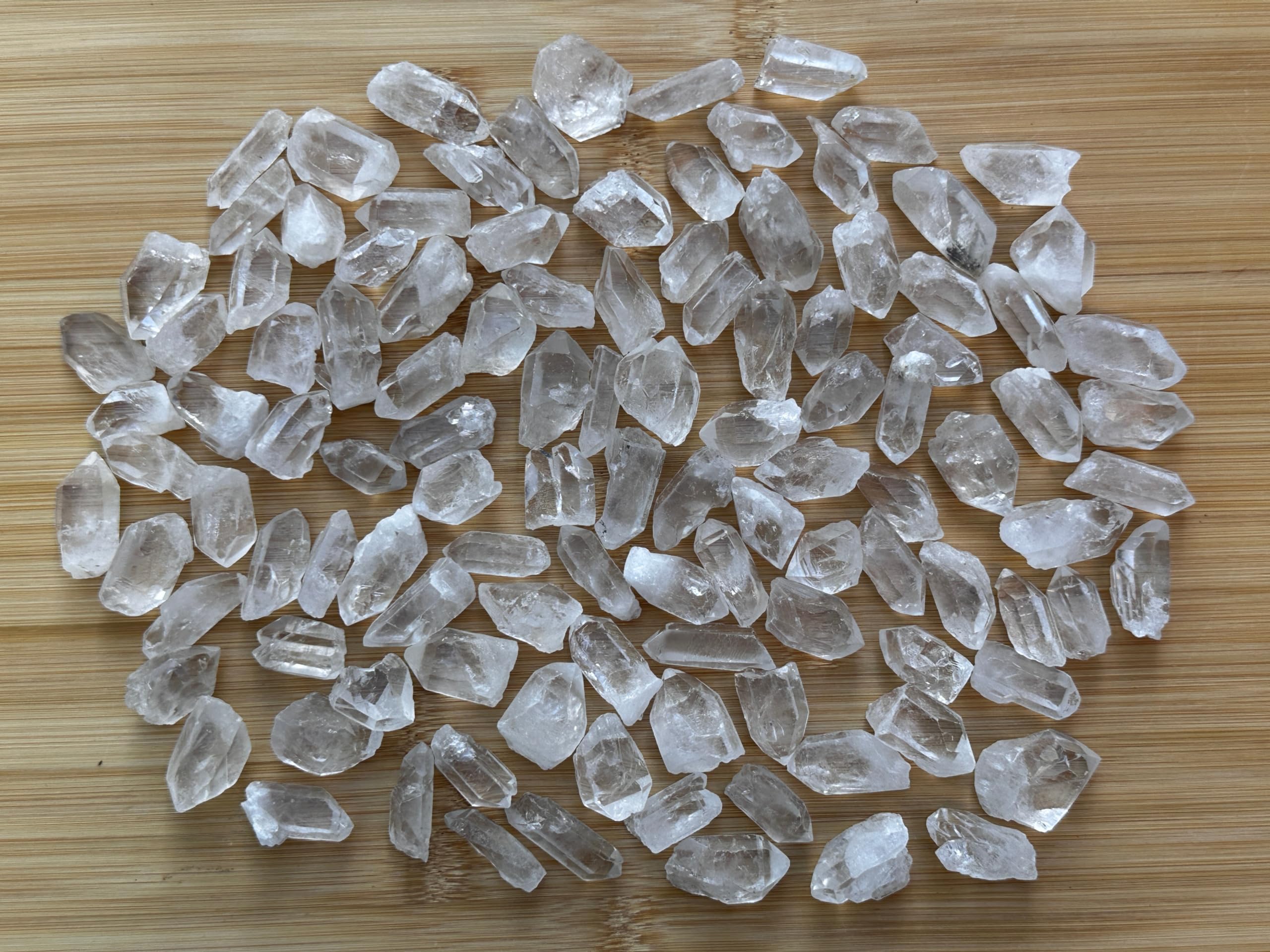 GAF Treasures natural quartz point to carry in a pocket