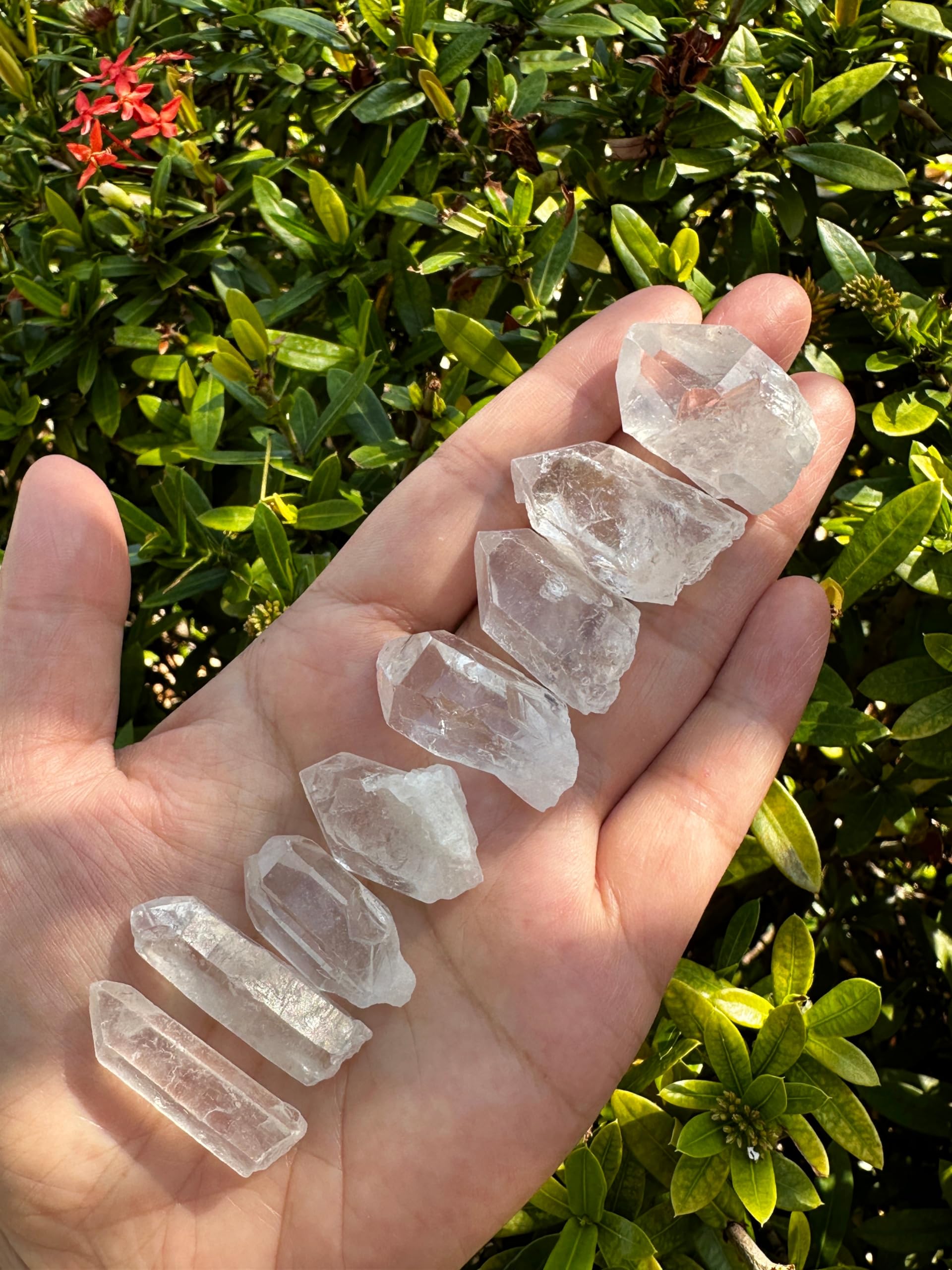 GAF Treasures raw quartz point offers versatile grid and meditation use
