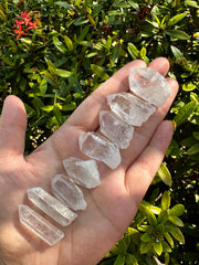 GAF Treasures raw quartz point offers versatile grid and meditation use