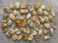 GAF TREASURES Reiki-ready citrine crystal use for calming energy and focus.