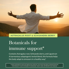 Gaia Herbs Ligustrum fruit included for vitality and balance.