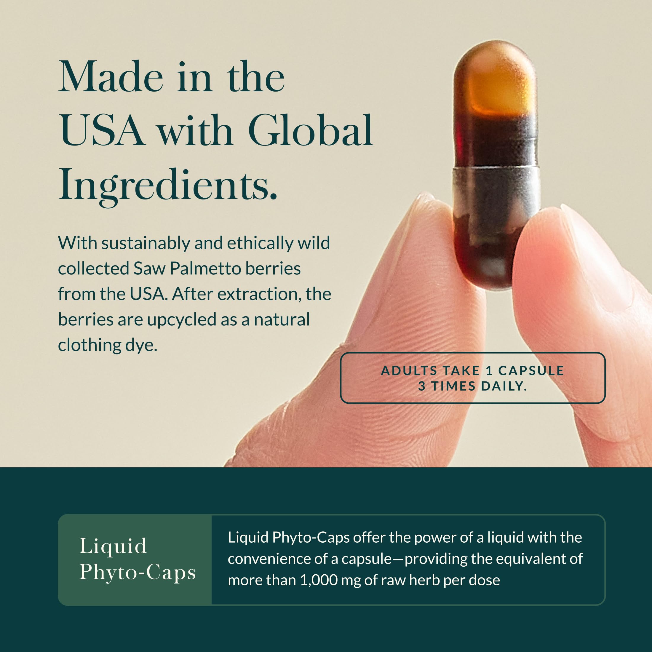Gaia Herbs Male Libido packaging on display for wellness