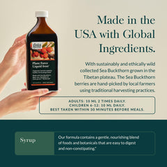 Gaia Herbs Plant Force Liquid Iron beet root, a colorful iron delivery option