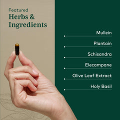 Gaia Herbs PRO Daily Lung Formula olive-oil coating enhances nutrient absorption