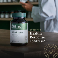 GAIA Herbs Pro Calm Restore farm regenerative organic NC sourcing image.