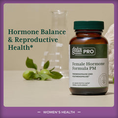 Gaia Herbs PRO label showing gluten-free and dairy-free attributes