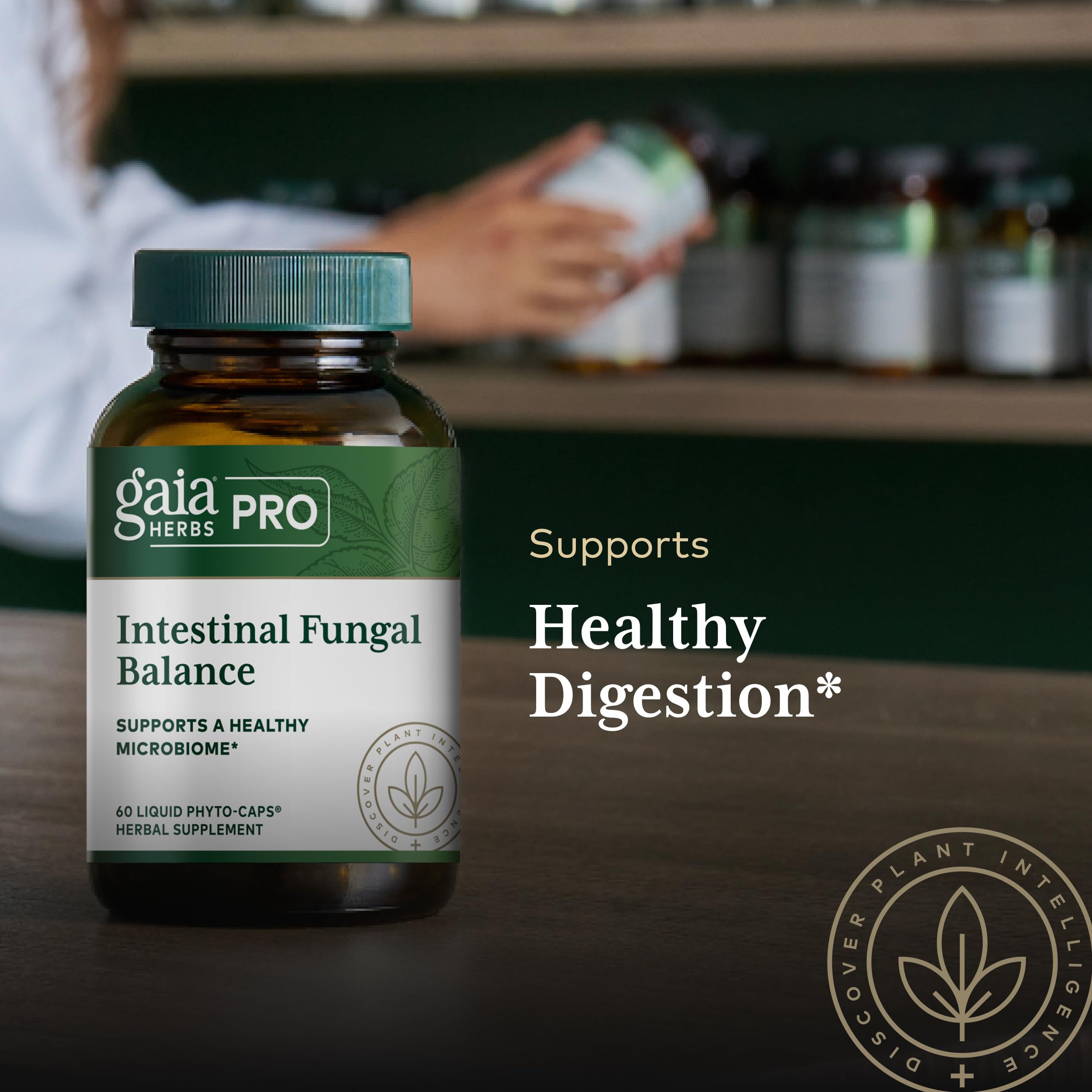 Gaia Herbs PRO Elecampane Root for traditional digestive support