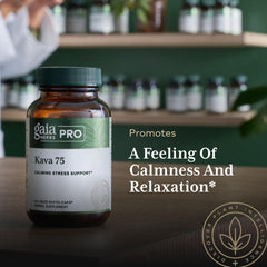 Gaia Herbs PRO Kava 75 dosage chart aiding daily relaxation planning