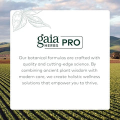 GAIA Herbs PRO packaging highlights farm-origin information