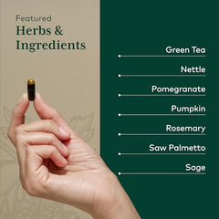 Stinging nettle root feature in Gaia Herbs PRO Prostate Formula capsules.