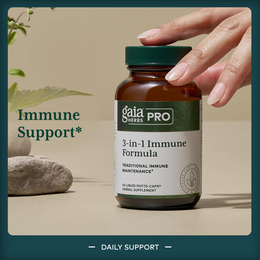 Gaia Herbs PRO schisandra berry ingredient close-up for antioxidant support.