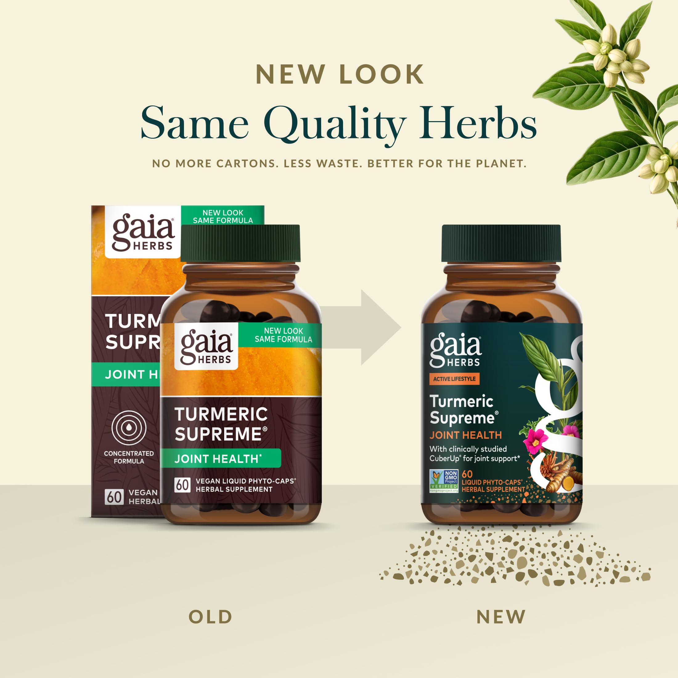 Black pepper note in Gaia Herbs Joint Health for absorption