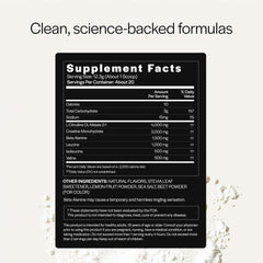 Gainful pre-workout shake in use by athlete for gym session focus.