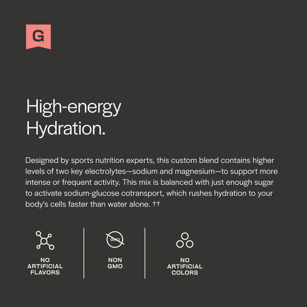 Gainful Hydration + Caffeine packet mix in glass for refreshment.