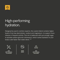 Gainful Hydration packet dissolving for easy mix in a bottle.