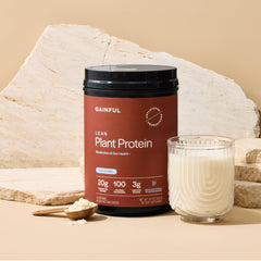 Gainful Lean Plant Protein with green tea extract for metabolism-friendly blends