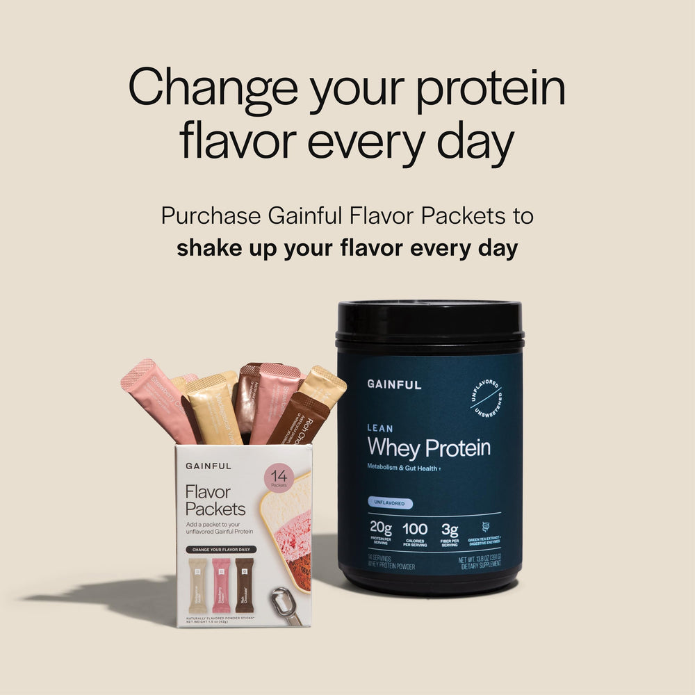 Gainful Lean Whey shake with milk demonstrates a quick protein boost after training.