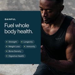 Gainful whey protein in action supporting post-training refueling
