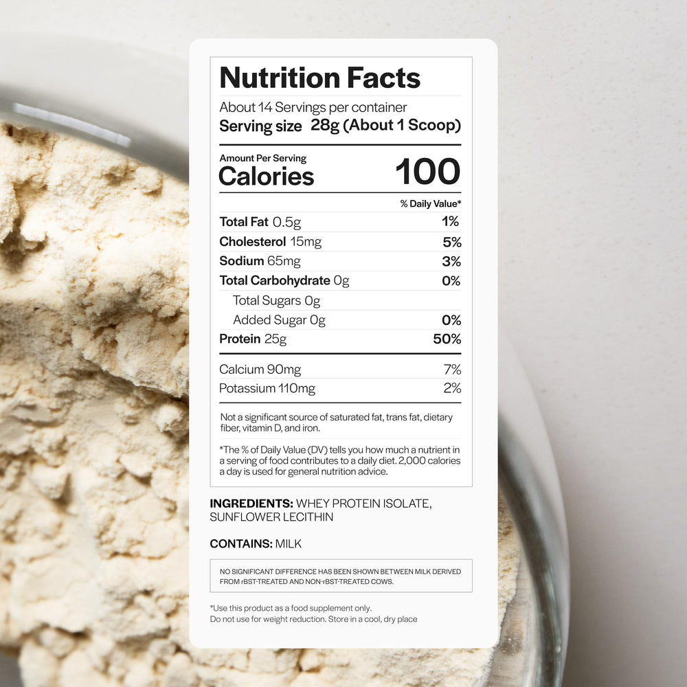 Gainful nutrition label image shows minimal ingredients and lactose-friendly profile.