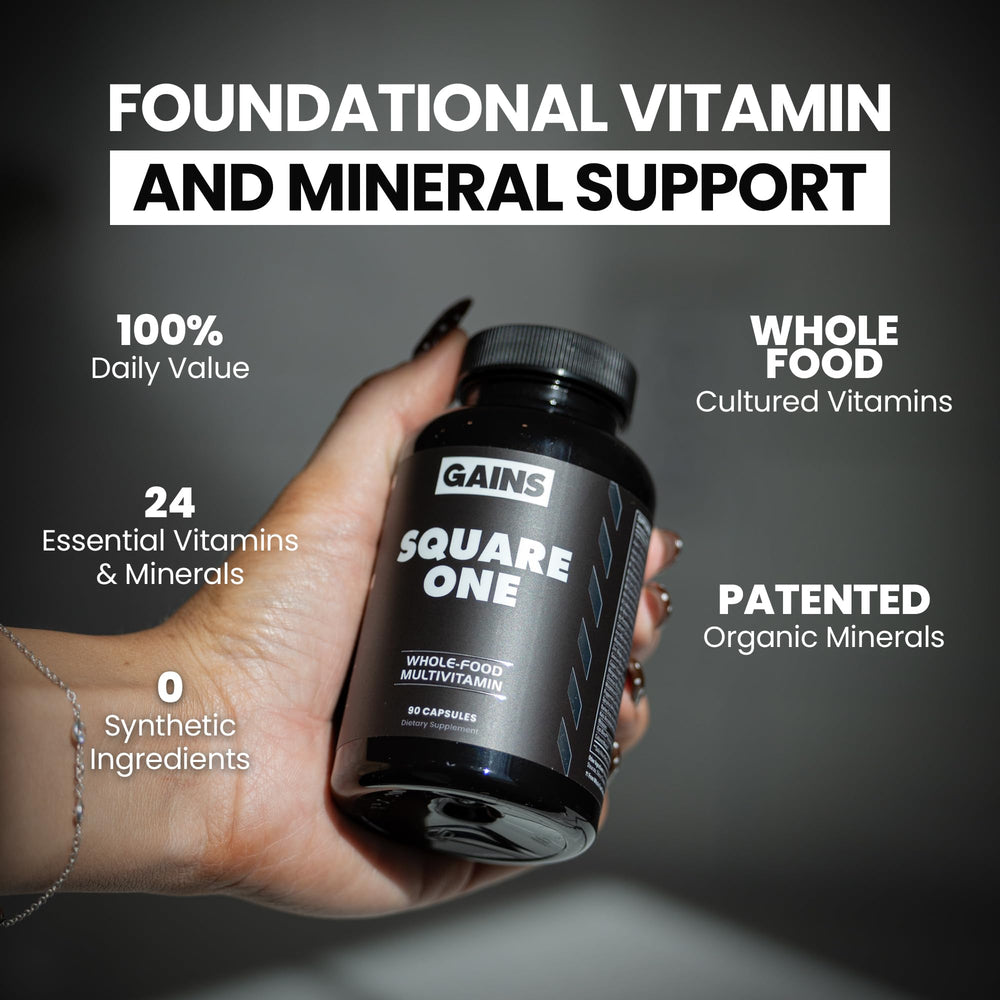 Gains in Bulk Square 1 digestive enzymes visual suggesting improved absorption.
