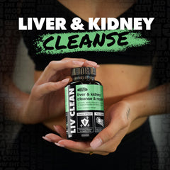 GAINS IN BULK Liv Clean digestive enzymes icon indicating absorption