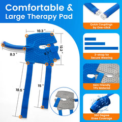 GALINAND quiet pump technology keeps therapy sessions near silent.