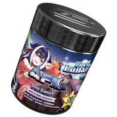 Gamer Supps AFK+ Lily's Lullaby hot cocoa mug during a cozy evening.