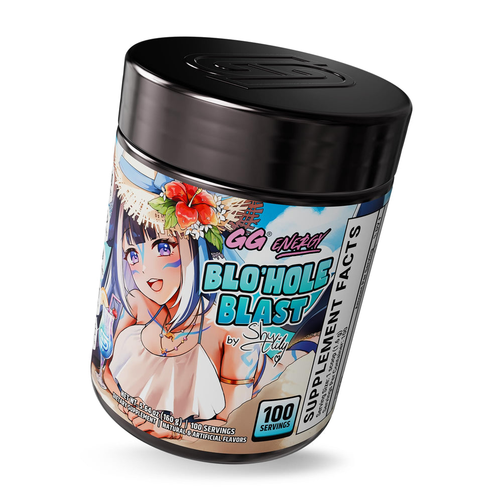 Gamer Supps GG Blohole Blast label highlighting keto friendly nutrition