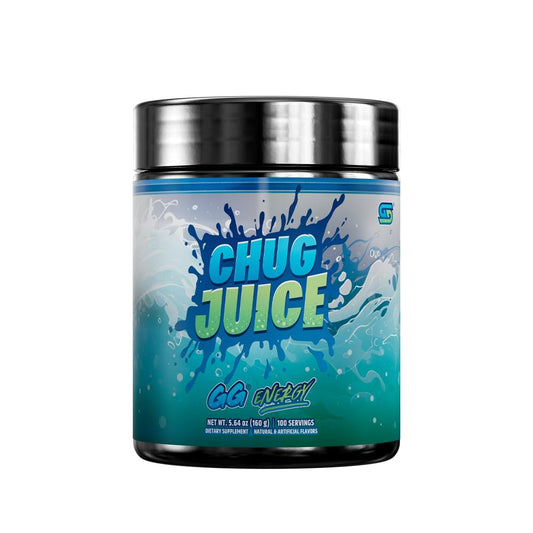 Gamer Supps GG Energy LazarBeam bottle pour supports sustained gaming focus.