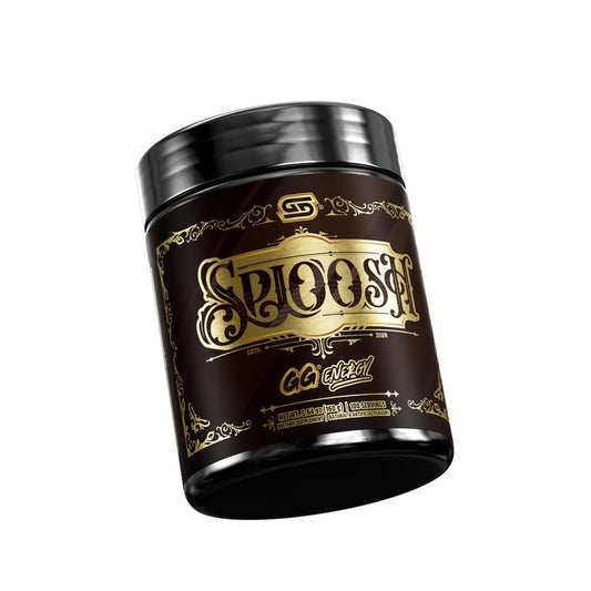 GG Energy Sploosh scoop highlights quick-dissolving powder for instant mix