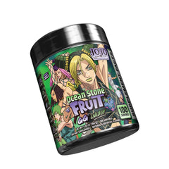 Serving scoop visual highlighting the nootropic blend and vitamins for focused play.
