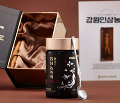 Gangwoninsam concentrate jar with six-year ginseng concentrate.