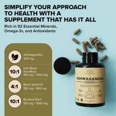 Garden of Herbz black seed oil bottle for daily wellness routine.