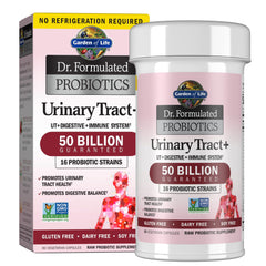Garden of Life Dr Formulated Urinary Tract+ bottle pour supports digestive balance and urinary health