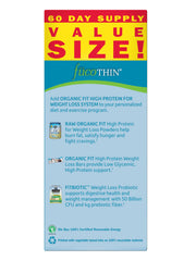 Garden of Life fucoThin bottle beside workout gear for on-the-go weight management