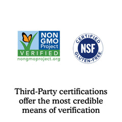 Garden of Life Liver Health+ product icons show non-GMO and free-from traits.