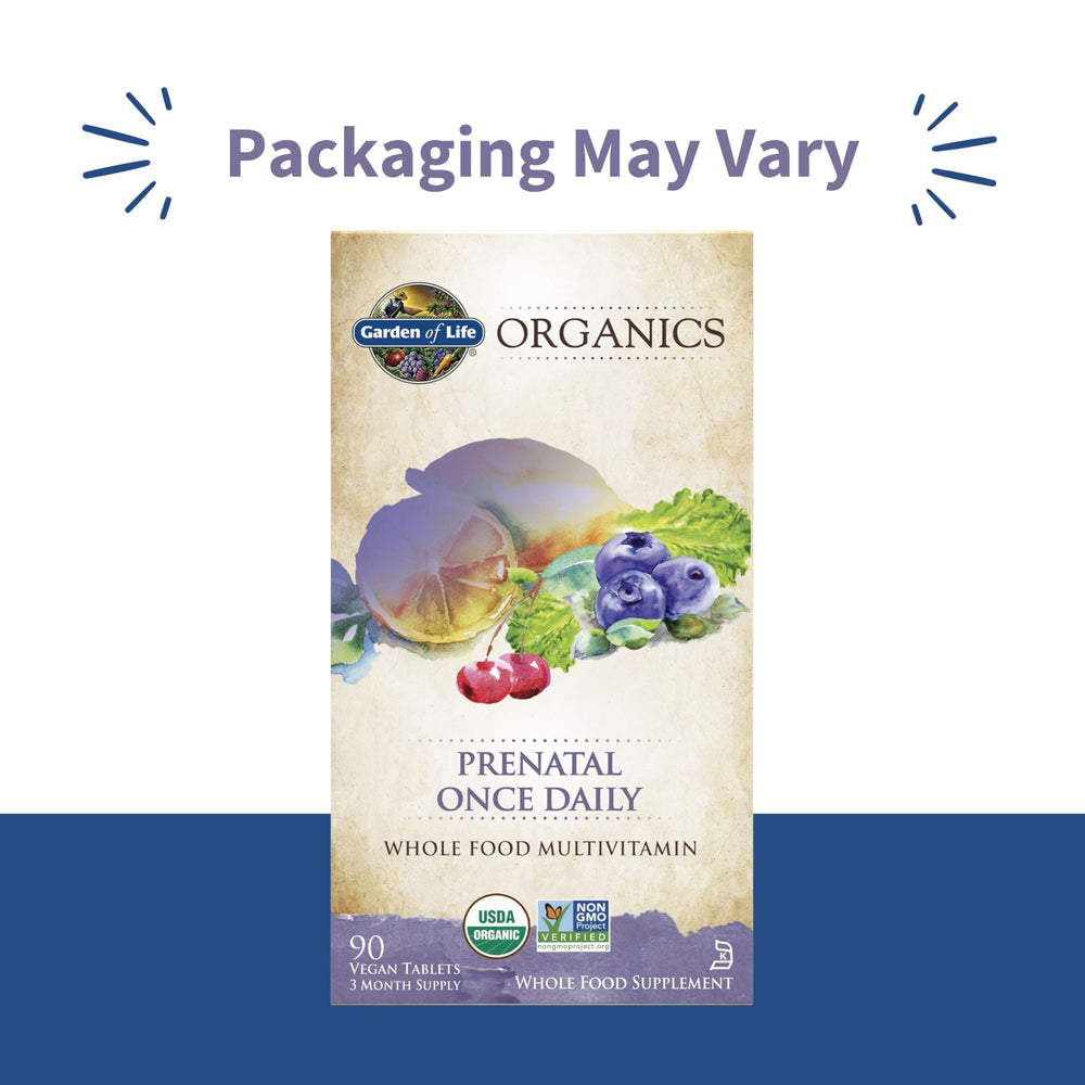 Garden of Life Prenatal tablets dissolve quickly for easy digestion