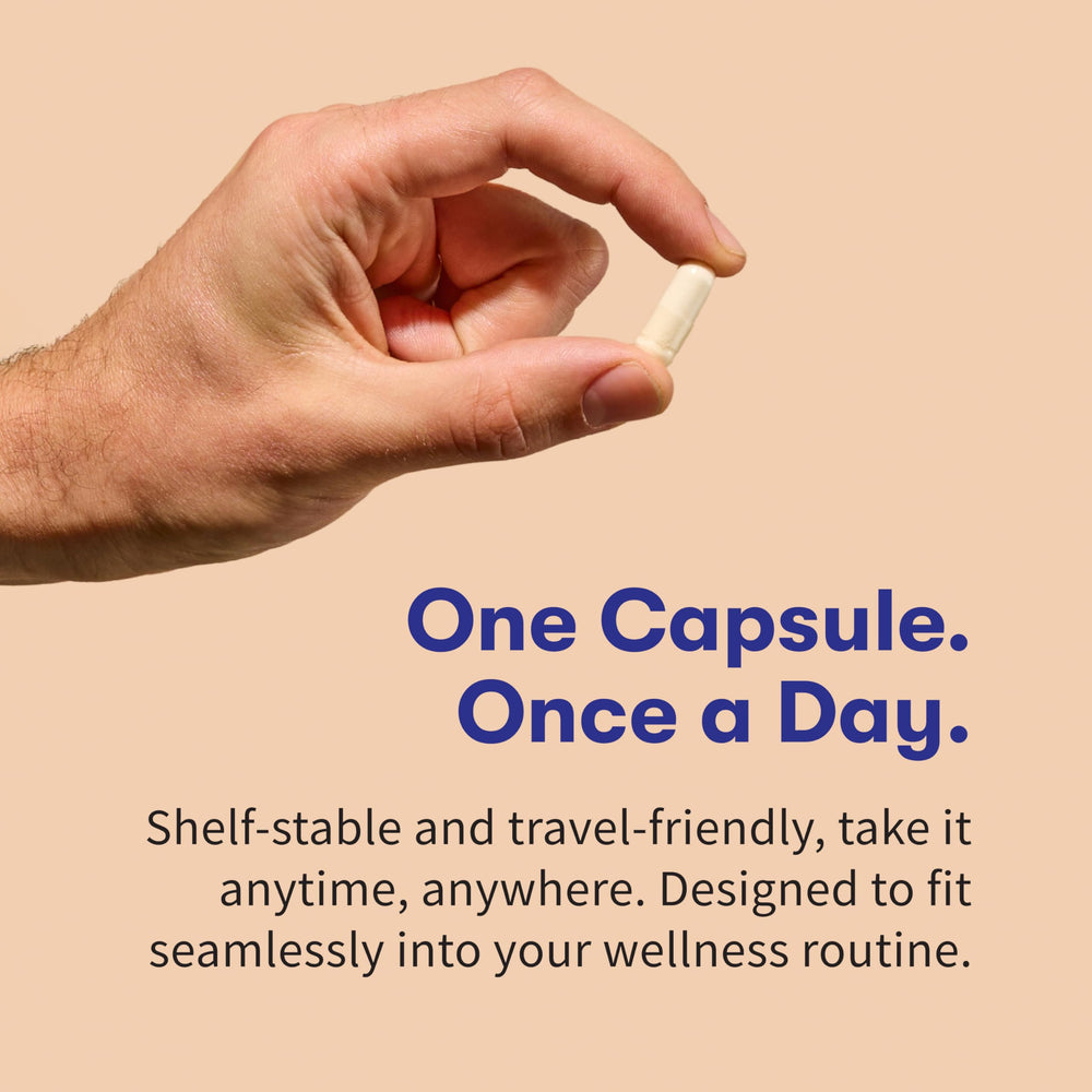 Garden of Life Probiotics shelf-stable bottle for consistent daily use