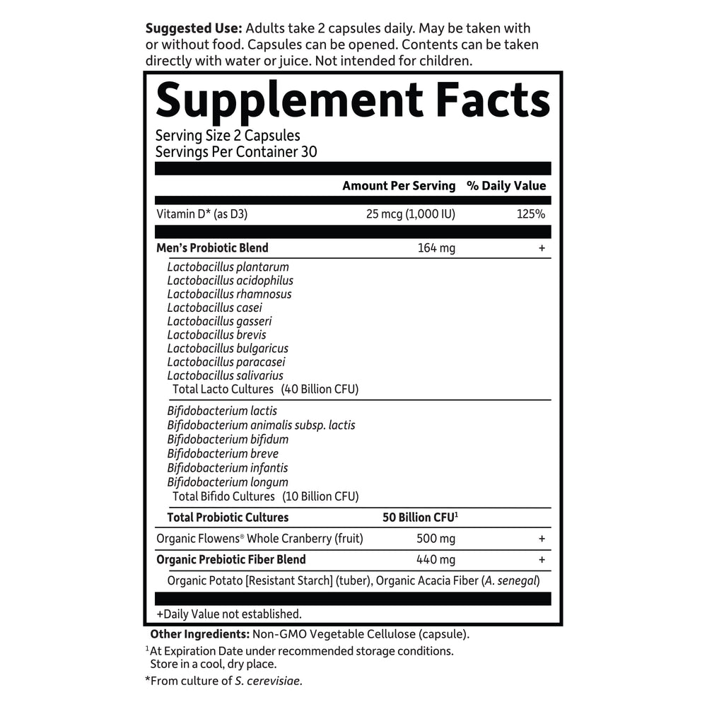 60 vegetarian capsules image with gluten-free dairy-free soy-free indicators