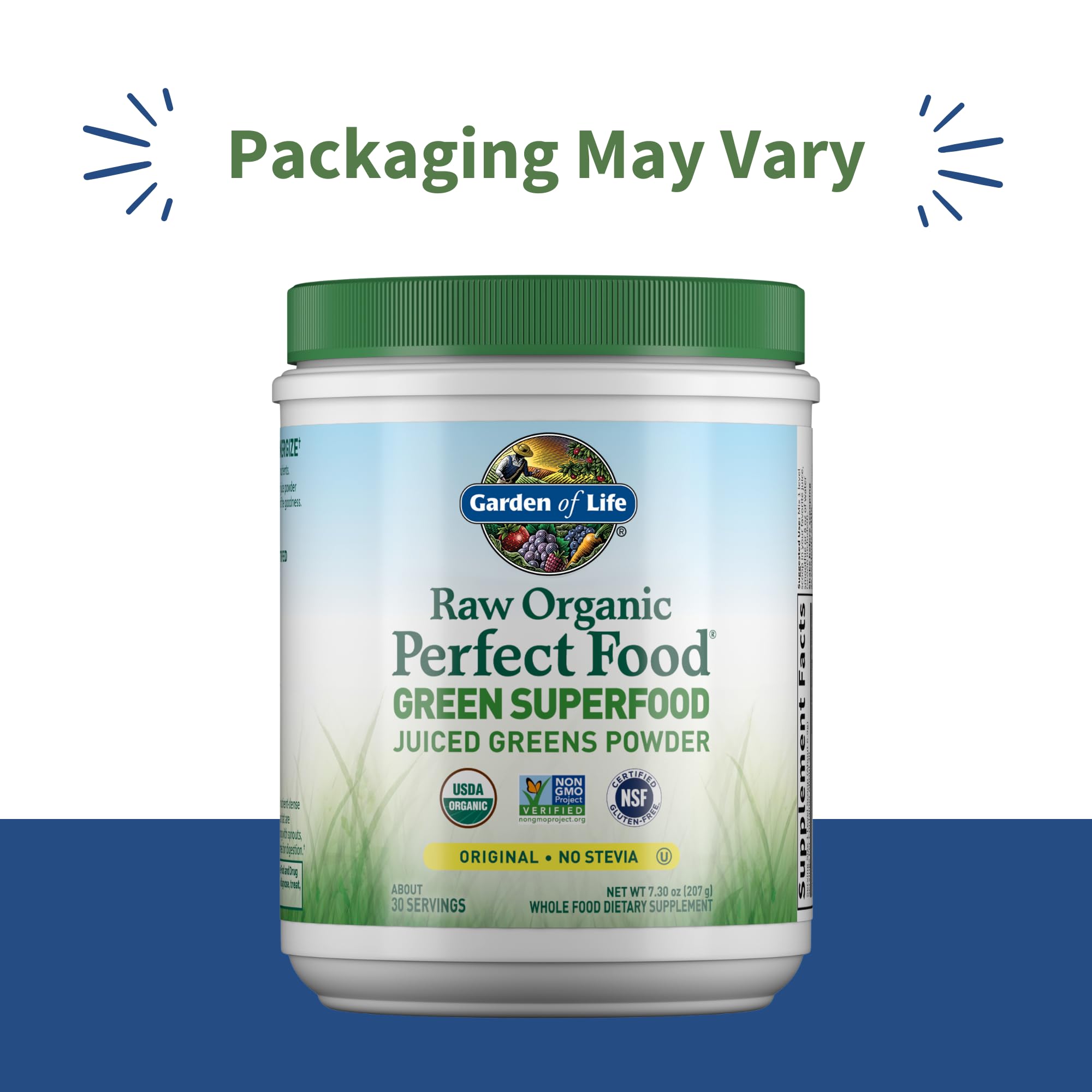 Garden of Life Raw Organic Perfect Food scoop for easy portions