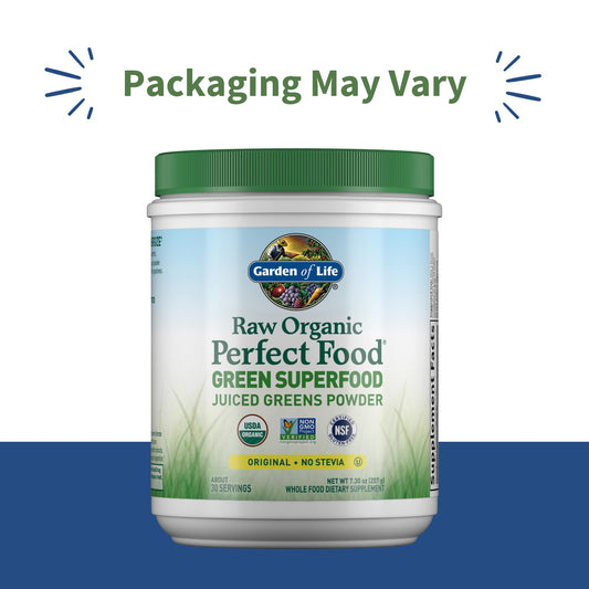 Garden of Life Raw Organic Perfect Food scoop for easy portions