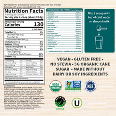 Garden of Life Raw Organic Protein & Greens six organic vegetables greens blend demonstrates nutrient variety