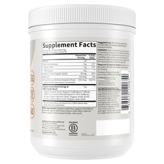 Garden of Life Sport Energy and Focus ingredients including beets kale and spinach.