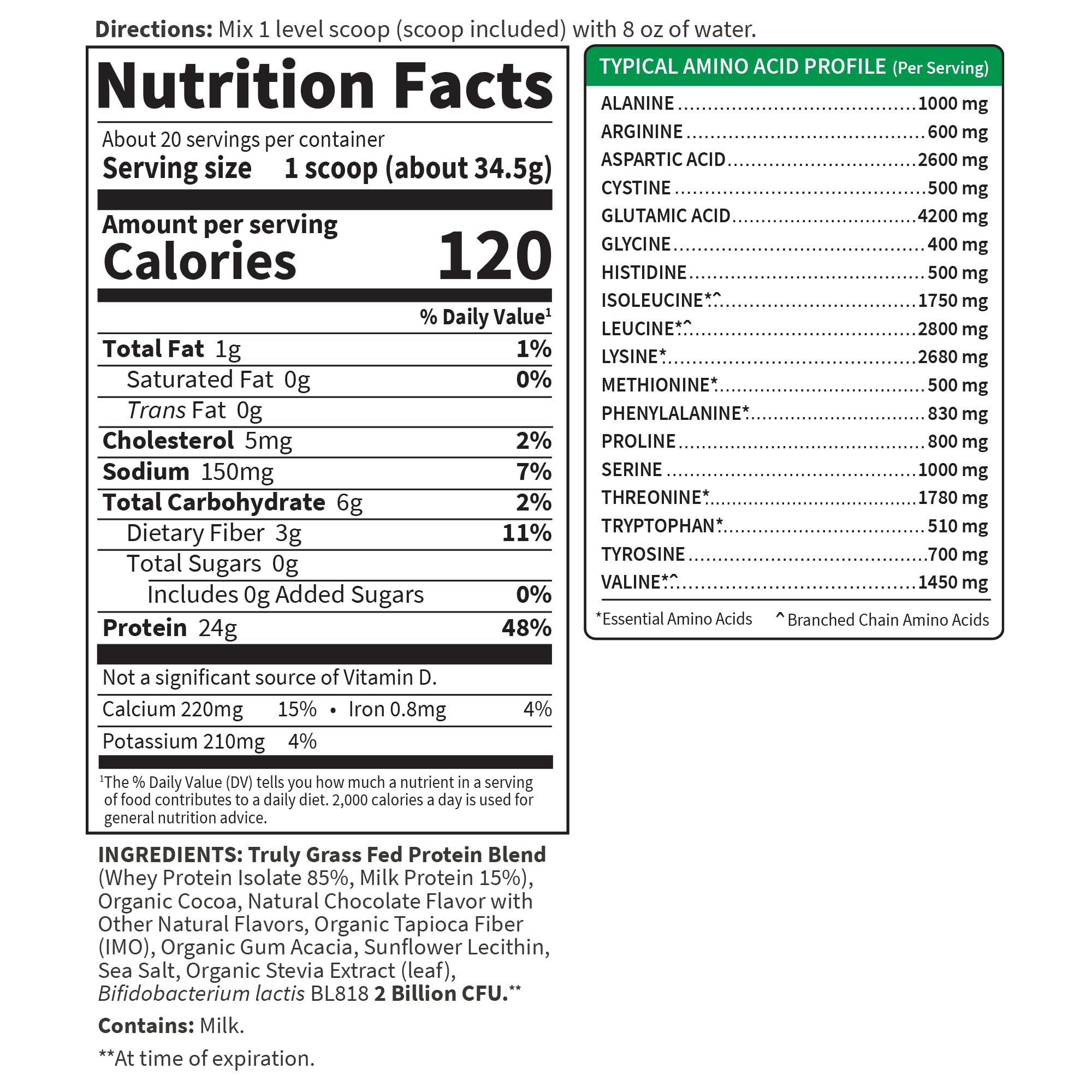 Garden of Life SPORT whey chocolate gluten-free seal on packaging