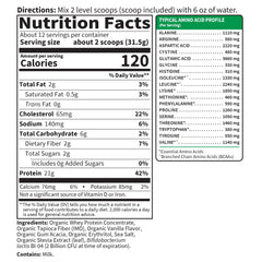Label art showing grass-fed and clean ingredient highlights