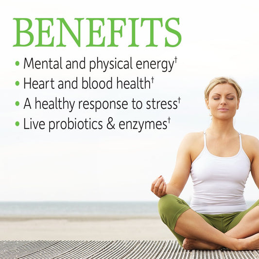 Garden of Life Vitamin B Complex capsules showing dense nutrient profile for metabolism support