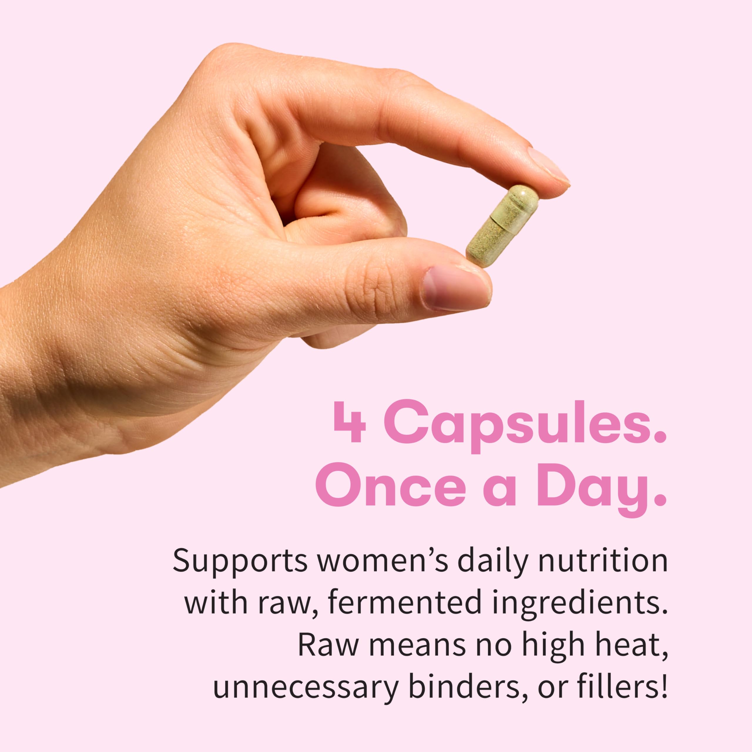 Garden of Life Vitamin Code 50+ Women with D3 and K2.